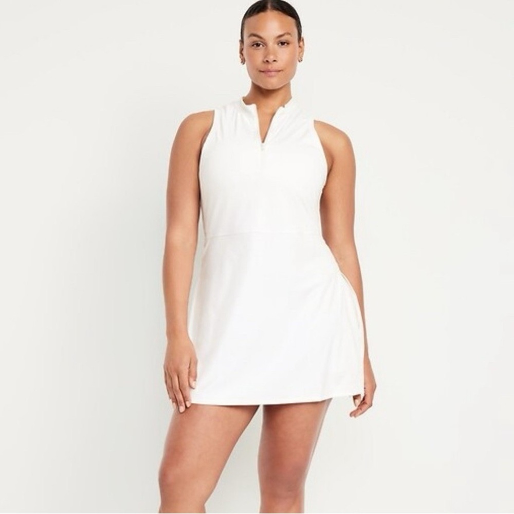 Old Navy White Women's Activewear Dress